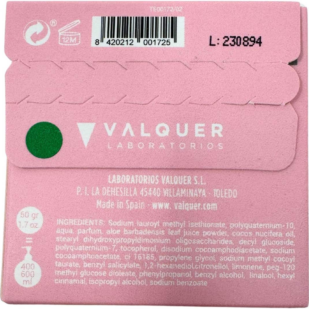 VALQUER Petal Champú Sólido Cabello Seco 50 g