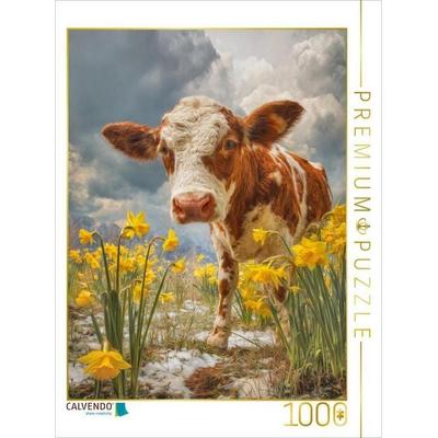CALVENDO Puzzle Ein leiser Neubeginn für das Leben tastet sich zurück auf die Weiden | 1000 Teile Lege-Größe 64x48cm Foto-Puzzle für glückliche Stunde