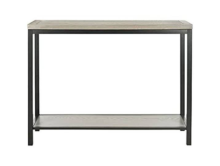 SAFAVIEH Wooden Console Table, in Ash Grey, 35 X 105 X 80