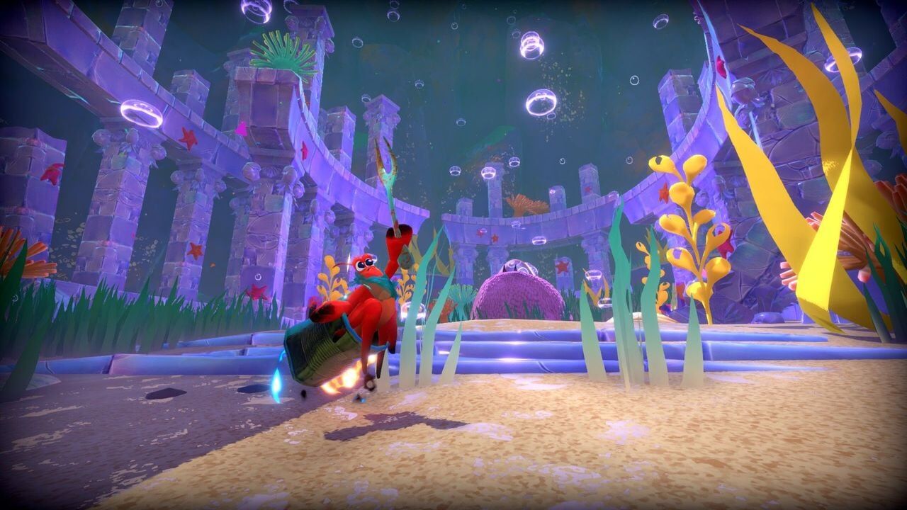 IAM8BIT Spielesoftware "Another Crab's Treasure", blau (weiß, neutral), PlayStation 5, Spielesoftware, Spielesoftware