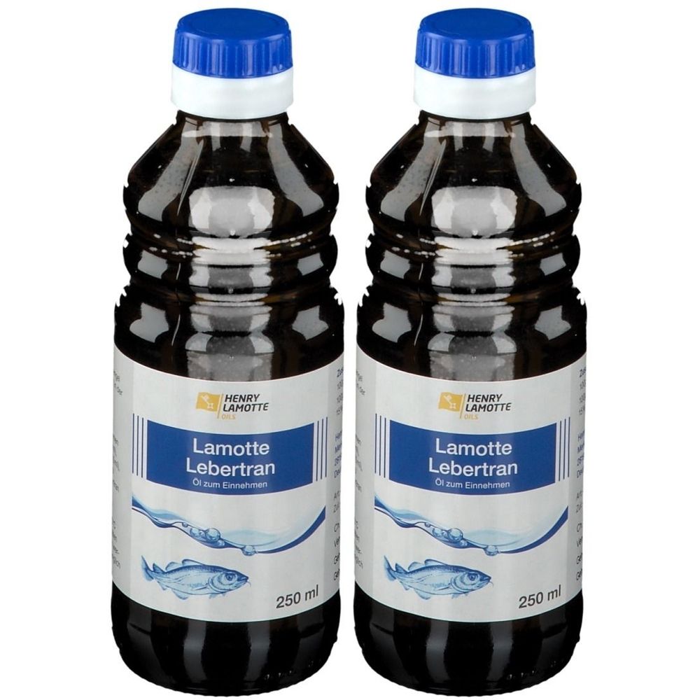 Lamotte Lebertran Öl zum Einnehmen x2 2x250 ml Flüssigkeit
