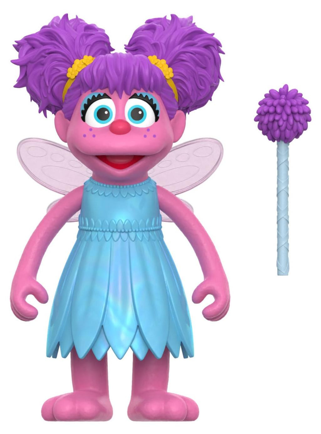 Super7 Sesamstraat ReAction actiefiguur Abby Cadabby serie 05, 10 cm