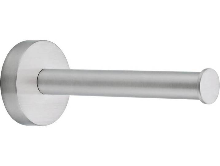 Toilettenpapierhalter TESA, silber (silberfarben), B:4,9cm H:4,9cm, Metall, Toilettenpapierhalter, Toilettenpapierhalter