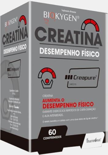 BIOKYGEN CREATINA CREAPURE 60 COMPRIMIDOS
