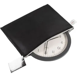 FolderSys Reißverschlussbeutel A4 non-woven-PP opak schwarz