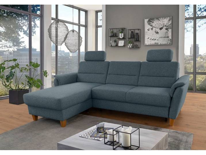 Home affaire Ecksofa Palmera L-Form, B: 244 cm - OTTO. Verlässliche Qualität., optional Schlaffunktion & Bettkasten, Federkern