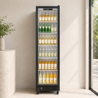 "Yeego 16.93"" Commercial Freestanding Display Beverage Refrigerator Cooler, Glass Door Merchandiser Fridge"