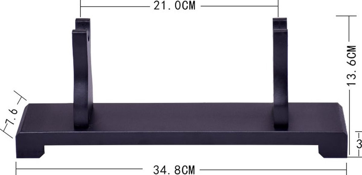 Katana houder standaard voor zwaard, 35 cm