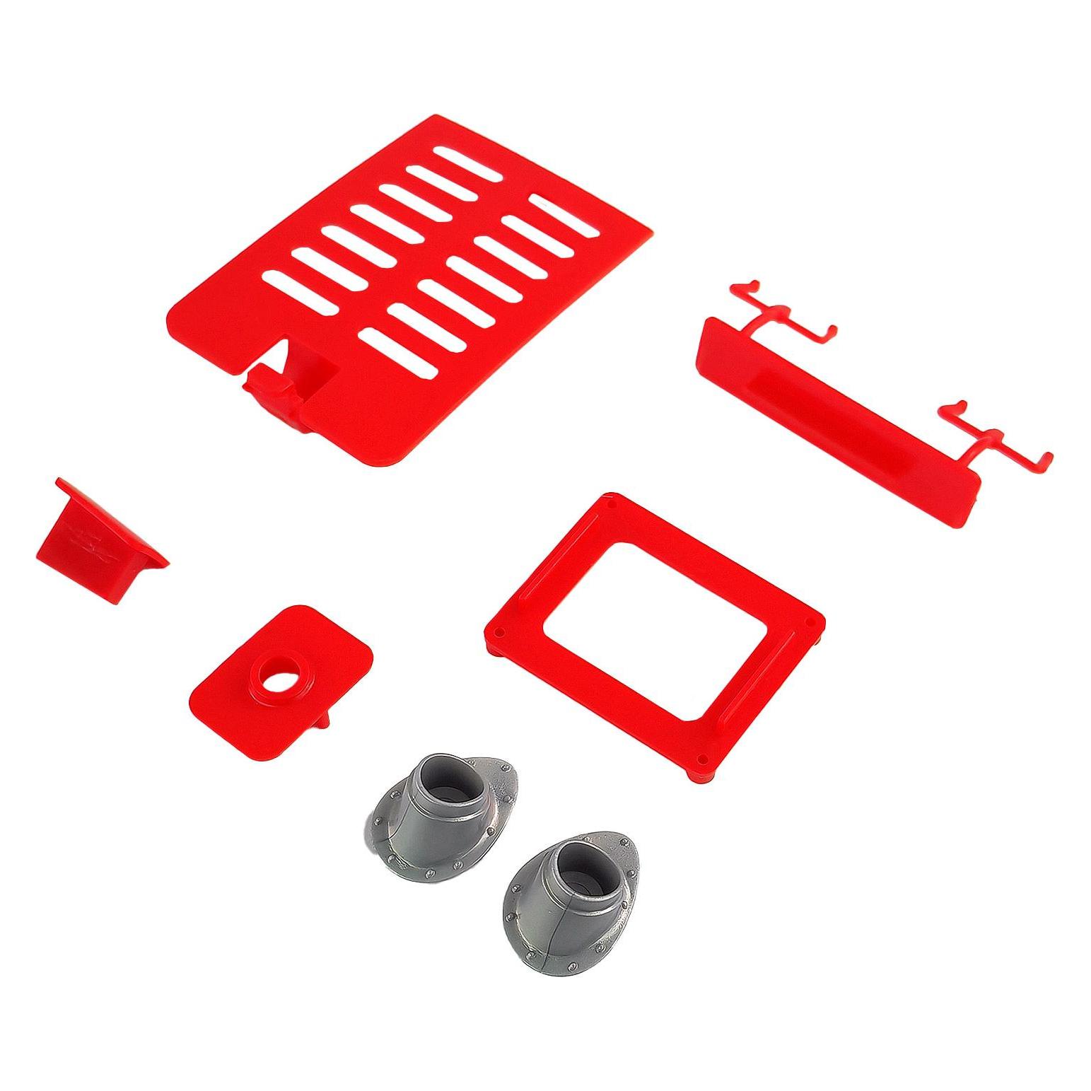 Amewi Kunststoffteile Rumpf Set Beech D17S rot (045-24143-11)