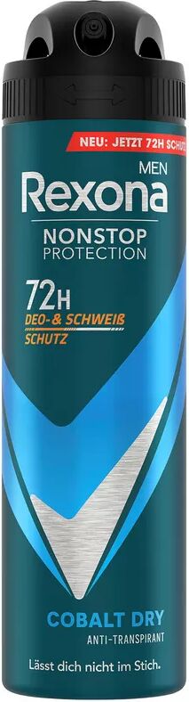Rexona - Deospray, Men Nonstop Protection Anti-Transpirant Cobalt Dry, 150  ml
