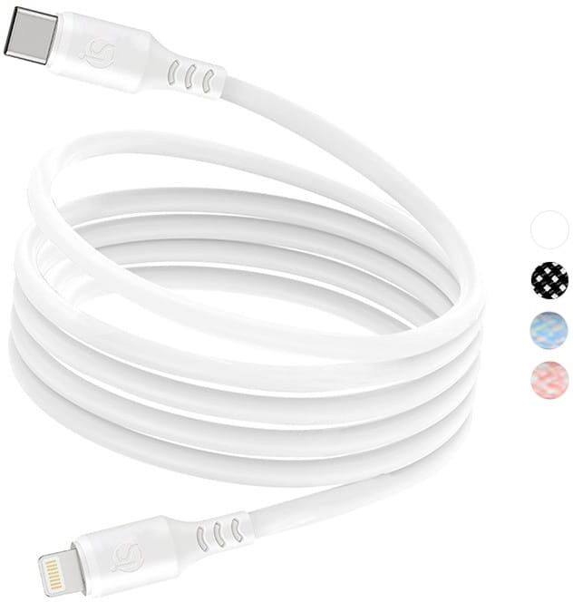 iS Cabo Magnético USB-C - Lightning 1 m - Rosa