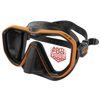 Seac - Linda - Antifog-Tauchmaske - Farbe: Orange