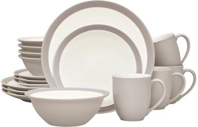 Noritake Colorwave 16-Piece Curve Dinnerware Set, Service for 4
