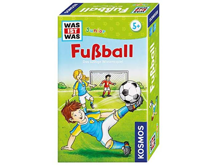 Was ist Was - Fußball: Mitbringspiel für 2-4 Spieler ab 5 Jahren