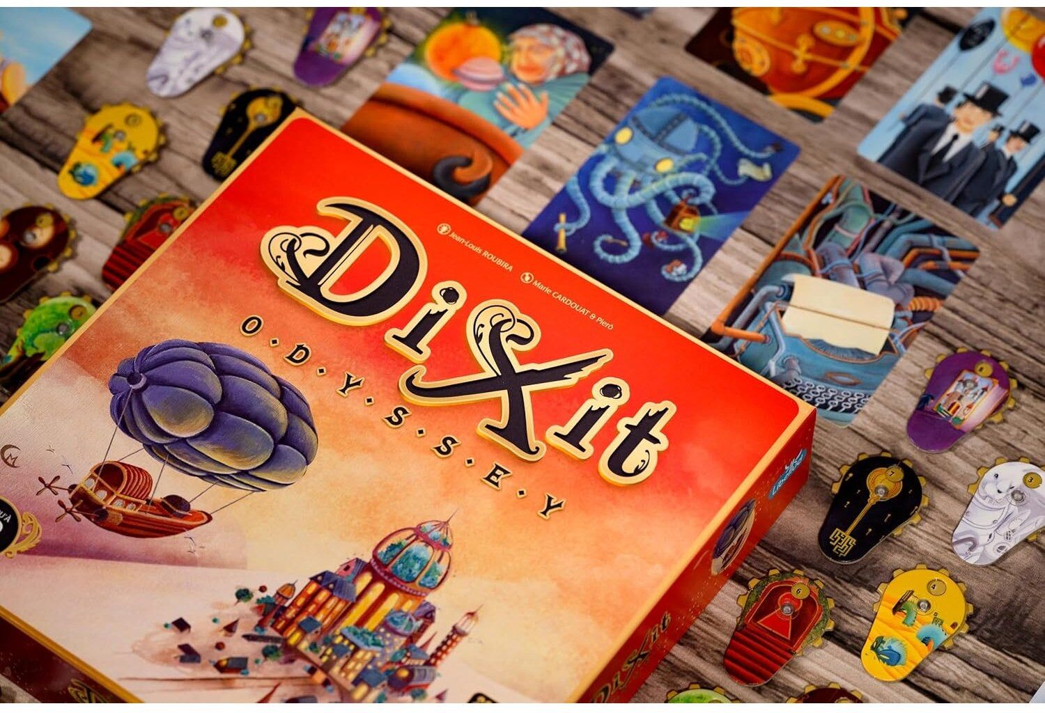 Dixit Odyssey (2024 Refresh) - Family Storytelling Game for 2-12 Players by Libellud