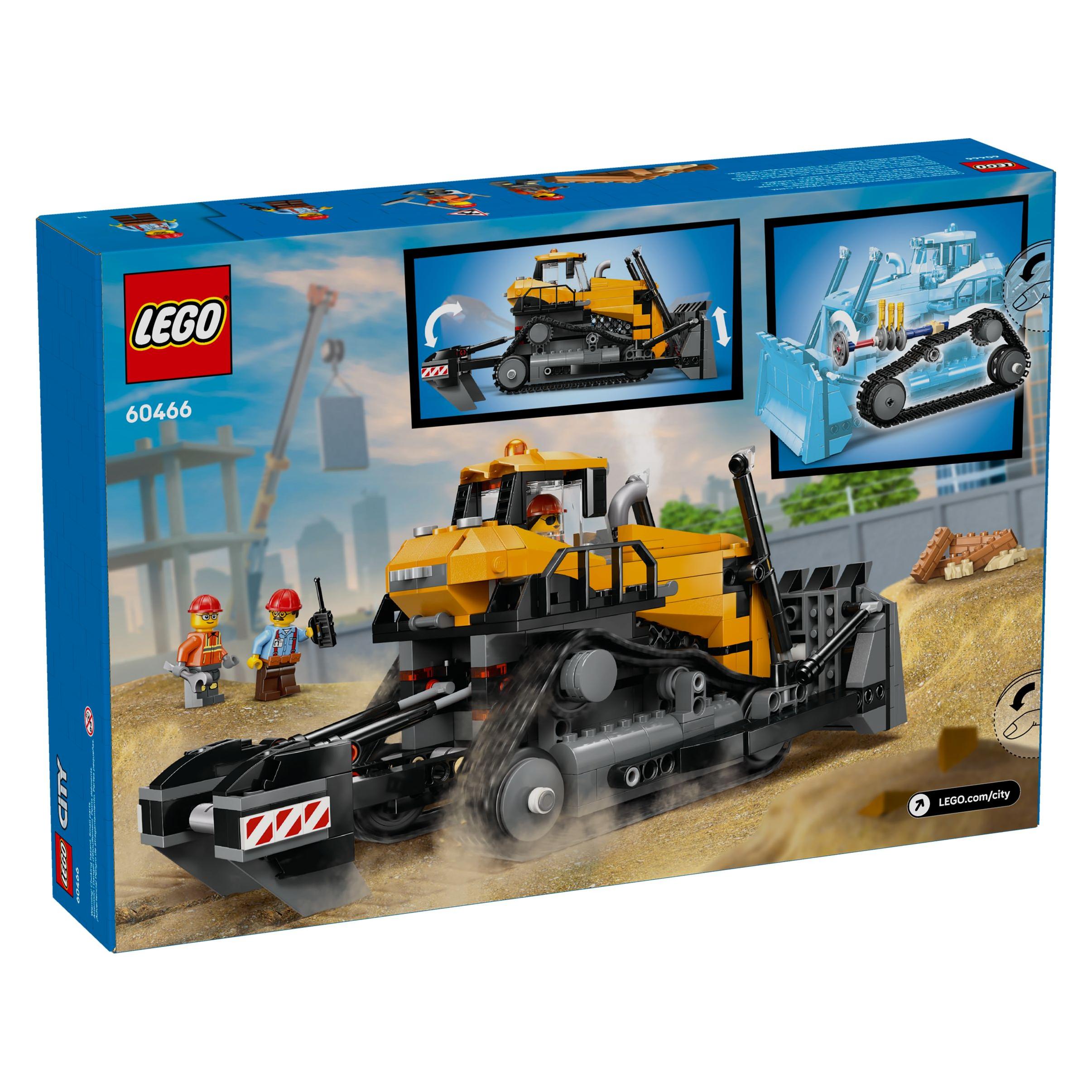 LEGO Fuer starke Kids - City Bulldozer mit Power - 60466 NEU! Teile 682x (60466) (60466)