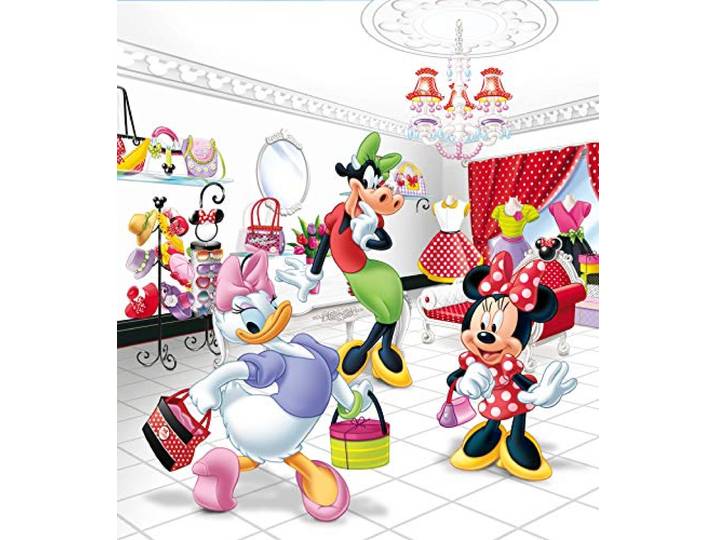 AG Design – Papiers Peints intissé – Mickey Mouse Disney – Tapisserie Photo – Poster Photo géant – 180x202 cm – 2 lés – FTDNXL 5108