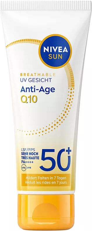 NIVEA SUN - UV Face Anti-Age Q10 FPS 50+, 40 ml