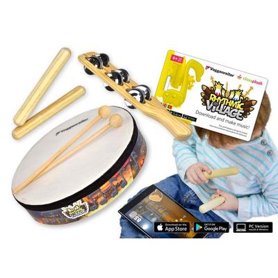 Rhythmic Village Percussion-Set -