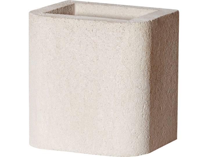 Schornsteinverlängerung BUSCHBECK Standard , weiß, T:33cm, Beton, Schornsteine, Schornsteinverlängerung