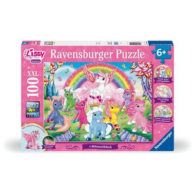 Kinderpuzzle 100 Teile - Lissy Pony Activity Puzzle