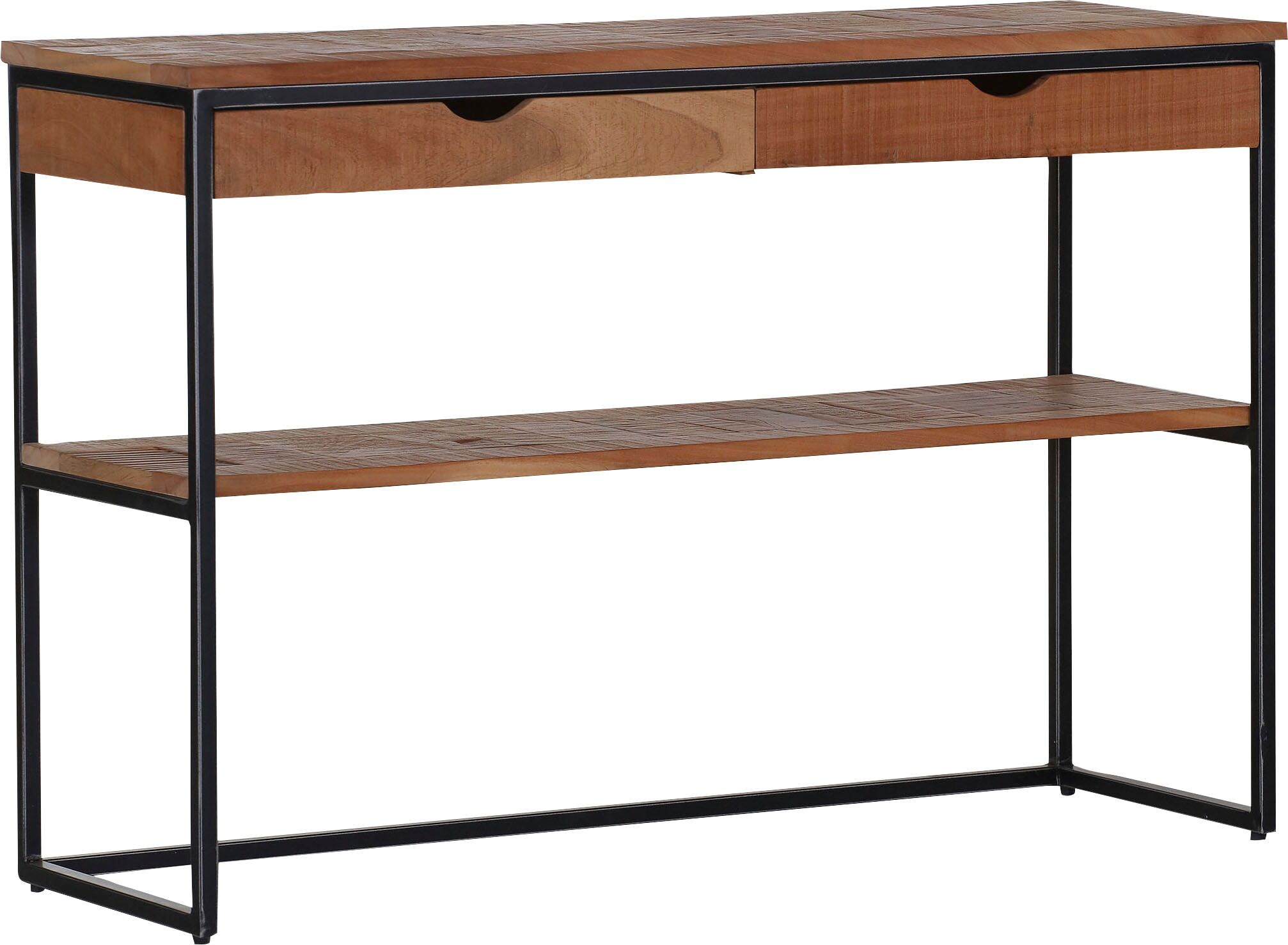 Konsole GUTMANN FACTORY "Jagger", beige (natur), B:120cm H:80cm T:40cm, Sideboards, Konsolentisch