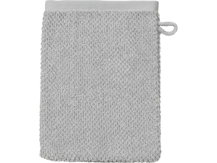 Waschhandschuh ROSS SELECTION , grau (kiesel), B:16cm L:21cm, Frottier, Handtücher, Waschhandschuh, 100 % Bio-Baumwolle