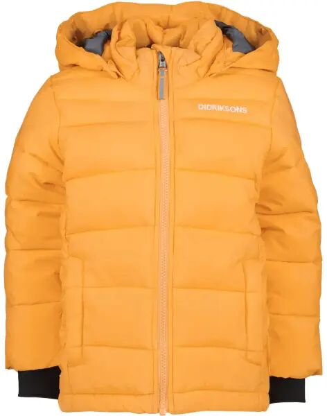 Jacket Didriksons Rodi Kids (100 - Fire Yellow)  - Yellow - Size: 100