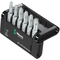 Wera Mini-Check PZ, 50 mm 05056471001 Bit-Set 6teilig Kreuzschlitz Pozidriv