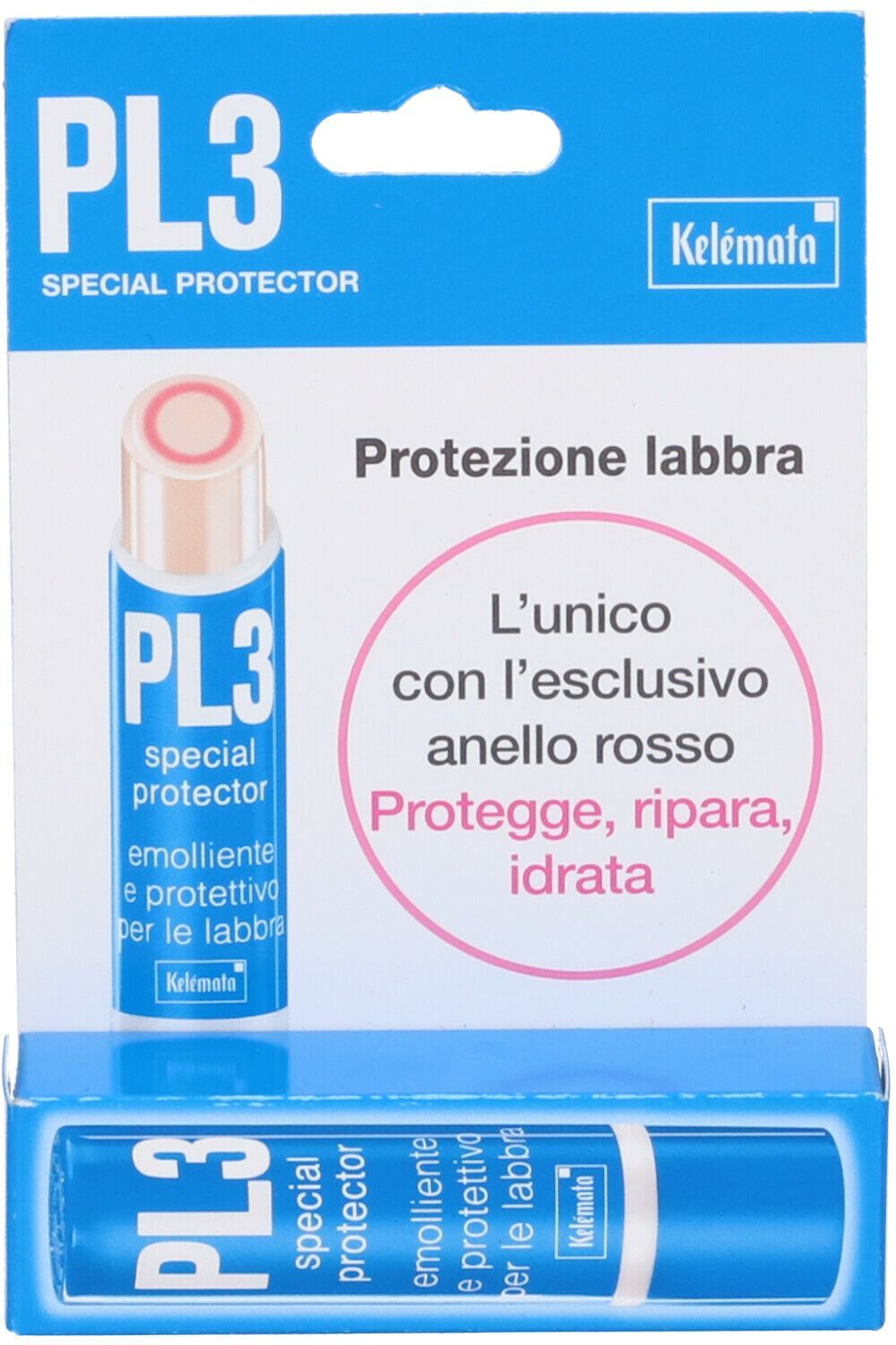 Pl3 Stick Special Protector Labbra Con Astuccio