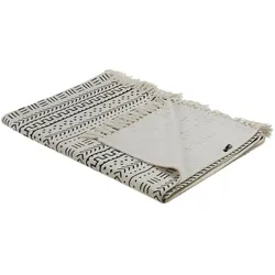 DECKE Weiß Panvel 130/180 cm