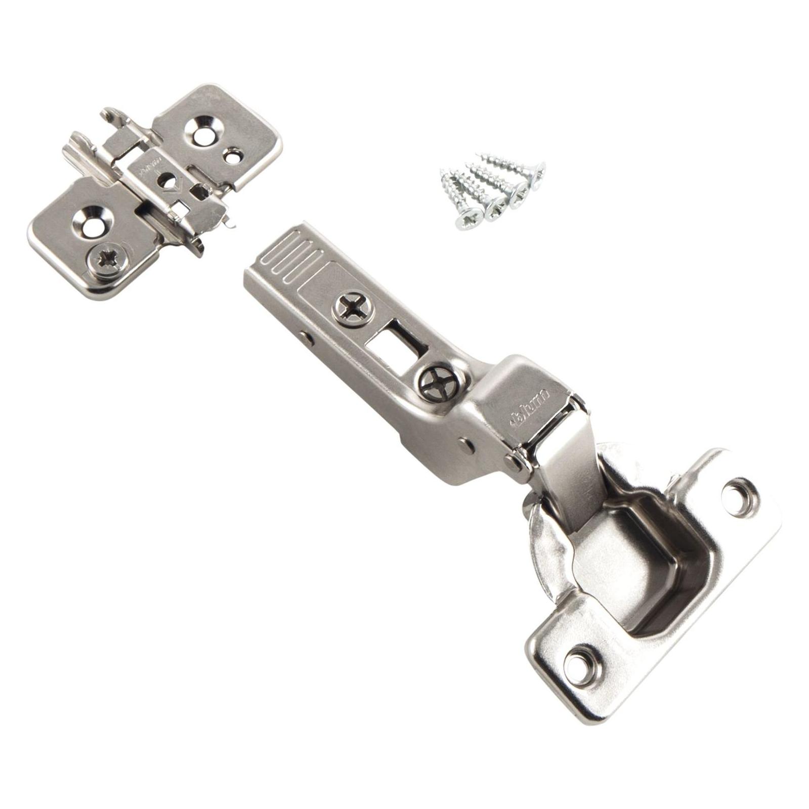 Blum Clip Top Topfscharnier Innenanschlag 107° mit Feder Möbelscharnier 2 Stück (46929108)