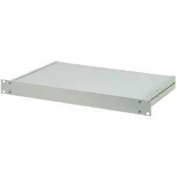 Schroff 19"-Kompletteinschub aus Aluminium, Deck- und Bodenblech geschlossen - M, Serverschrank Zubehör