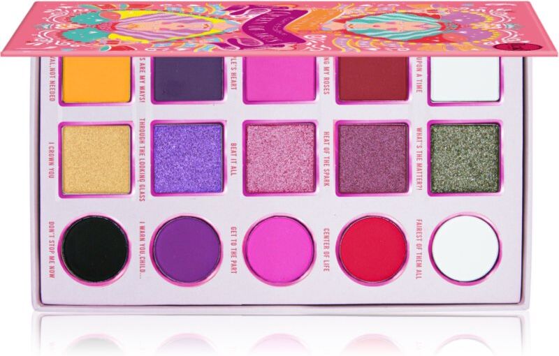 J.Cat Beauty House of Queens eyeshadow palette shade 102 Queen of Arts 12.5 g