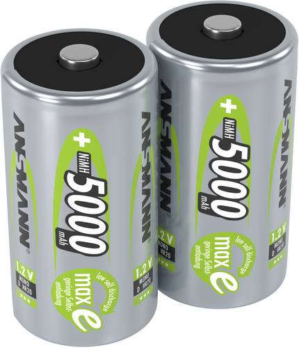 Ansmann maxE HR20 Mono (D)-Akku NiMH 5000 mAh 1.2 V 2 St.