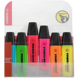 STABILO BOSS ORIGINAL Textmarker - 6er Pack
