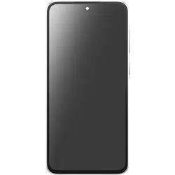 Samsung LCD + Touchglas mit Chassis (Display, Samsung Galaxy A36), Mobilgerät Ersatzteile, Schwarz, Weiss