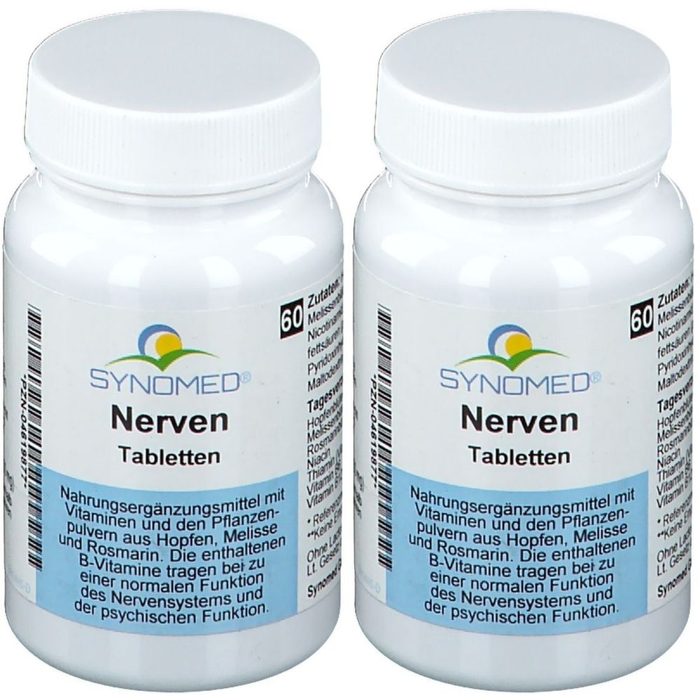 Nerven Tabletten 2x 2x60 St