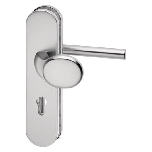 EDI Schutzgarnitur Logo 8743/0272 Edelstahl EST 72 mm 35-45 mm (Türgriff) (8743/0272/00)