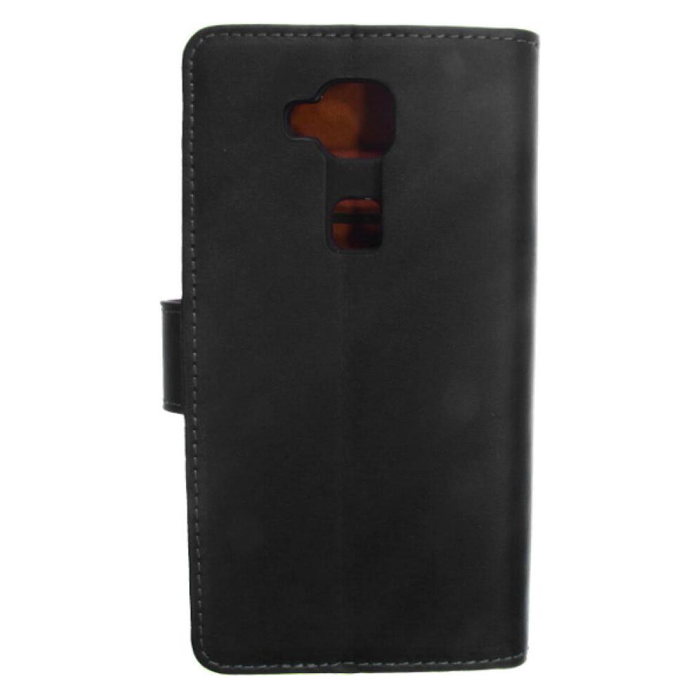 OEM Slim Leather Book Case for Huawei G8 - black 4250710570843 (Huawei G8) (25445337)
