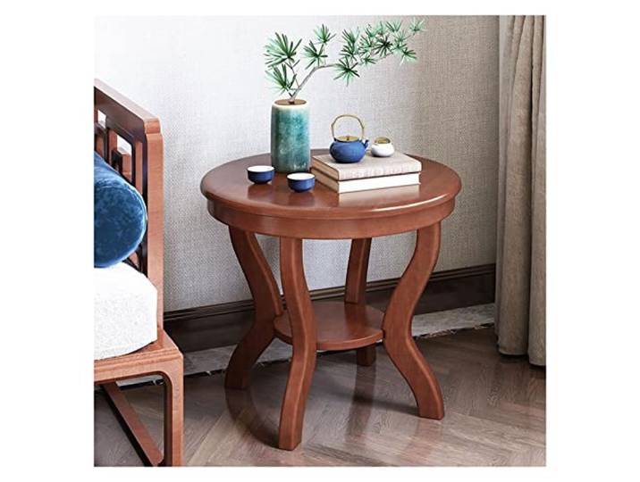 ksjdieunf Couchtisch Runder Couchtisch, Beistelltisch, Dekorationstisch, Kleiner Nachttisch, geeignet for Garten, Balkon, Schlafzimmer, Büro Tische for Wohnzimmer