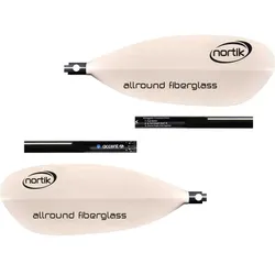 NORTIK Allround Fiberglas 4-teiliges Tourenpaddel