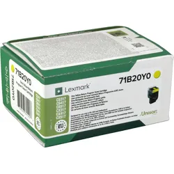 Lexmark Toner 71B20Y0 yellow
