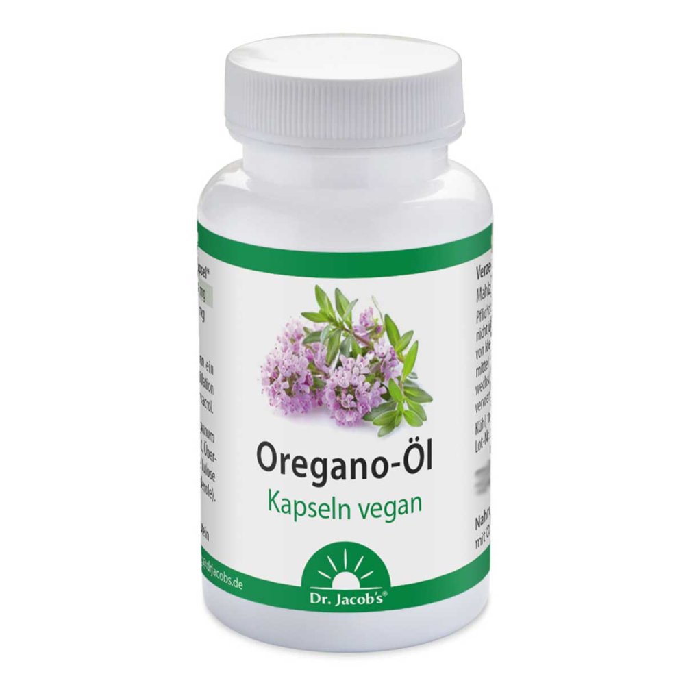 Dr. Jacob's Medical GmbH Dr. Jacob's Oregano-Öl Kapseln Carvacrol Thymol vegan 18028074