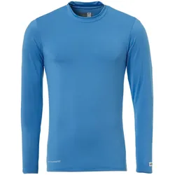 uhlsport Distinction langarm Funktionsshirt cyan XL