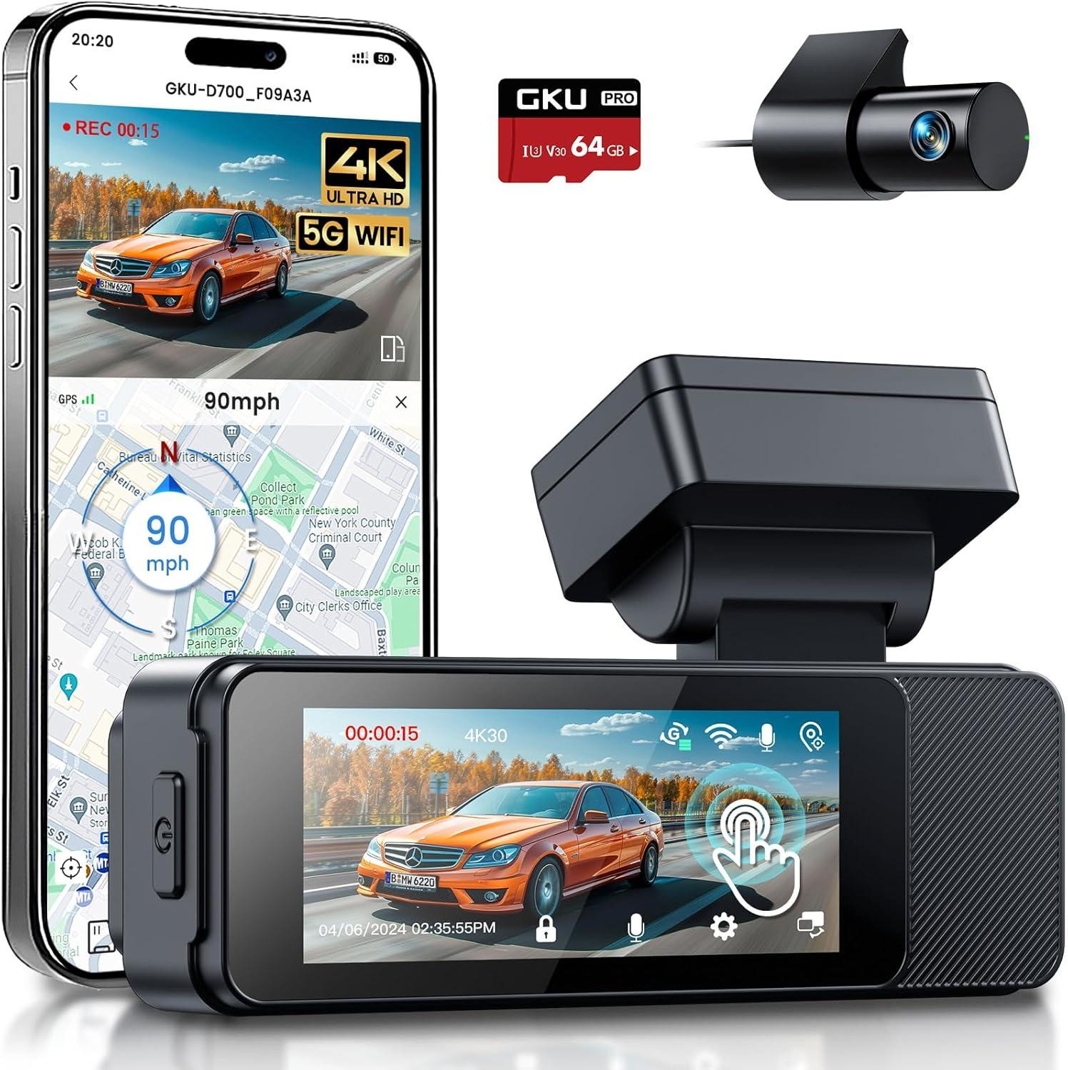 Selius Dubbele Dashcam voor en achter