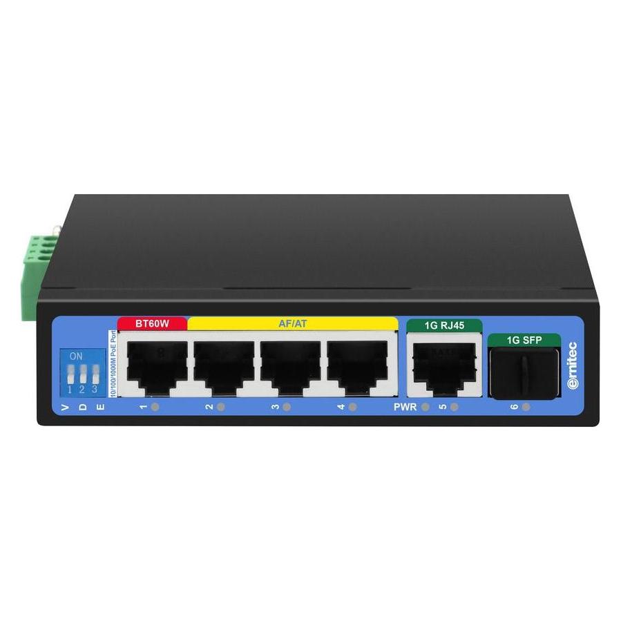 Ernitec 6-port 1000Mbps Intelligent (6 Ports) (ELECTRA-U06-1GB)
