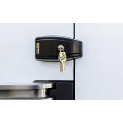HEOSolution HEOSystem VAN Security Türschloss-Set mit 4 gleichschließenden Schlössern schwarz