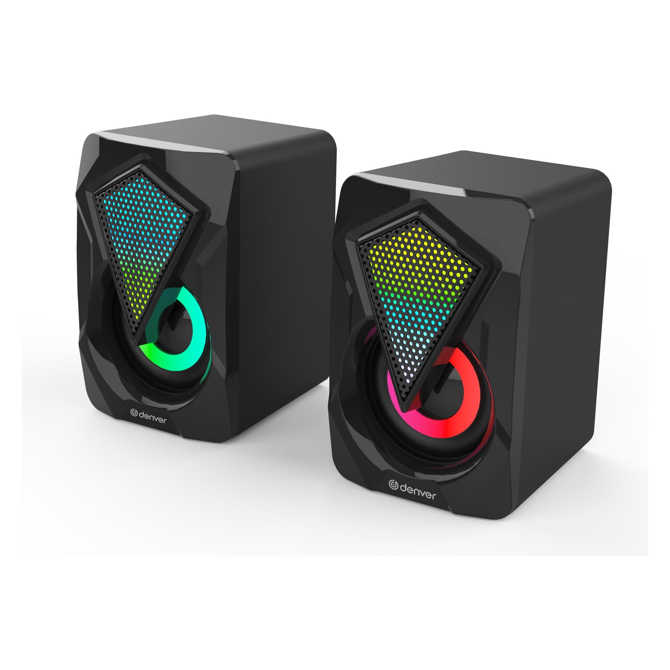 Denver GAS-500 Lautsprecher 2-Wege Schwarz Verkabelt 6 W (123040000000)
