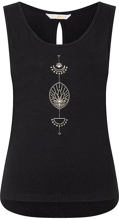 SPIRIT OF OM Damen Yogatank Vahita schwarz   L W